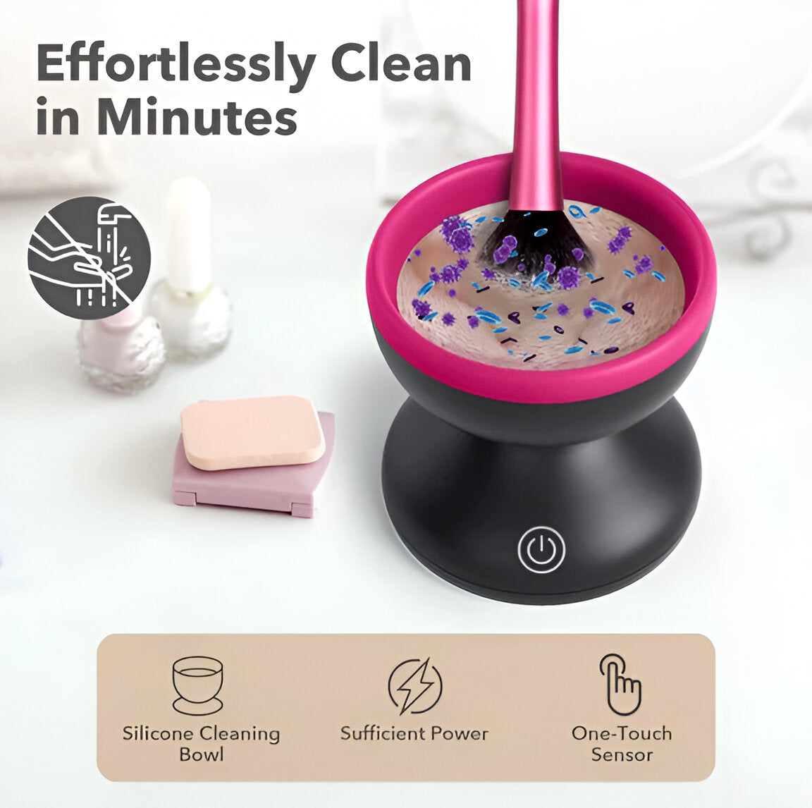 ELEGENT VIBES™-Electric Makeup Brush Cleaner Ultra