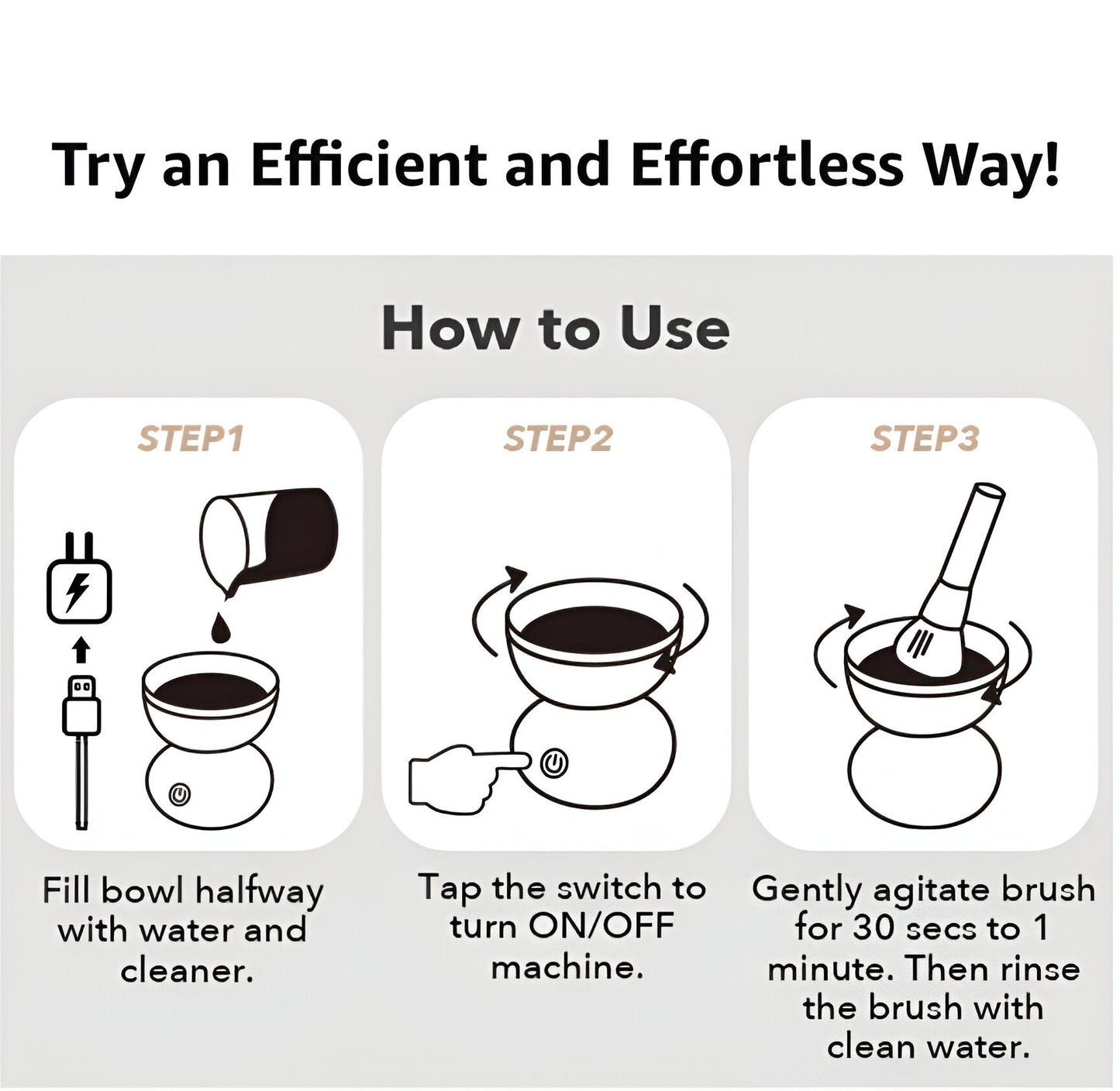 ELEGENT VIBES™-Electric Makeup Brush Cleaner Ultra