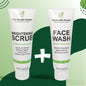 2 in 1 Brightening Facewash & Scrub – Moisturizes & Reduces Dark Spots, Pack of 2