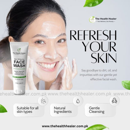 2 in 1 Brightening Facewash & Scrub – Moisturizes & Reduces Dark Spots, Pack of 2