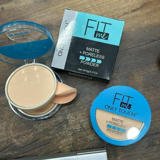 2-in-1 FitMe Natural Matte Face Powder for All Skin Types