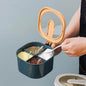 4-in-1 Kitchen Seasoning Spice Box with Spoons – Compact & Space-Saving Organizer