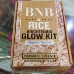 Bnb Whitening Rice Extract Bright & Glow Kit