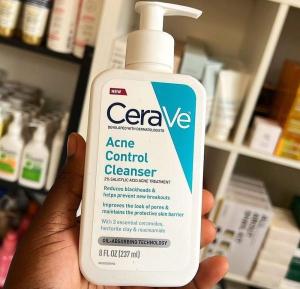 CeraVe Acne Control Cleanser – Reduces Blackheads & Prevents Breakouts (237ml)