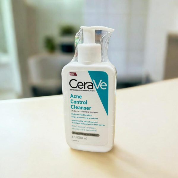 CeraVe Acne Control Cleanser – Reduces Blackheads & Prevents Breakouts (237ml)